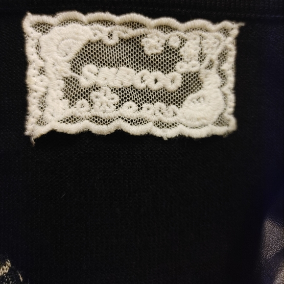 T-shirt manches faux cuir - Picture 3 of 6